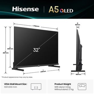Телевизор Hisense 32A5Q Europe - фото 5