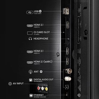 Телевізор Hisense 43E7Q Europe - фото 4 Телевізор Hisense 43E7Q Europe - фото 4