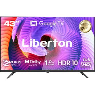 Телевізор Liberton LTV-43F02GT - фото 2 Телевізор Liberton LTV-43F02GT - фото 2