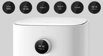 Мультипіч (аерофритюрниця) Xiaomi Mi Smart Air Fryer 3.5L MAF02 (BHR4849EU) - фото 3 Мультипіч (аерофритюрниця) Xiaomi Mi Smart Air Fryer 3.5L MAF02 (BHR4849EU) - фото 3