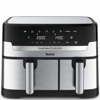 Мультипечь Tefal Dual Easy Fry EY905D10 - фото 1 Мультипечь Tefal Dual Easy Fry EY905D10 - фото 1