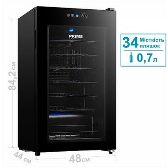 Винна шафа Prime Technics PWC 8634 EB Europe - фото 5