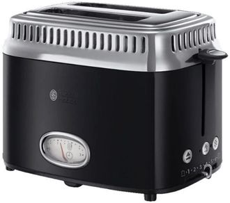 Тостер Russell Hobbs 21681-56 Retro Black Europe - фото 1