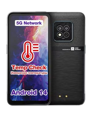 Смартфон AGM X6 8/128GB Black - фото 1
