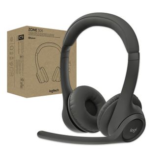 Наушники Logitech Zone 305 for Business Wireless/Bluetooth Direct Black (981-001458) - фото 7