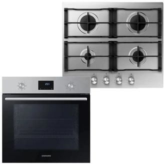 Комплект духова шафа + варильна поверхня Samsung NV68A1110RS/WT + NA64H3010AS/WT - фото 1