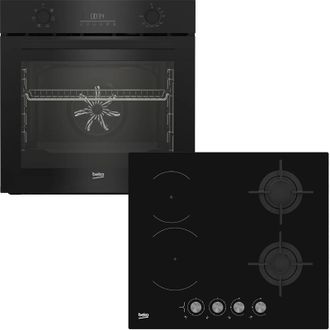 Комплект Духова шафа + Варильна поверхня Beko BBIE17300B + HILM64222S - фото 1
