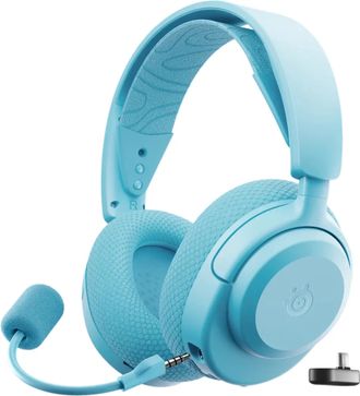 Ігрова гарнітура SteelSeries Arctis Nova 3P Wireless MultiPlatform Aqua - фото 2 Ігрова гарнітура SteelSeries Arctis Nova 3P Wireless MultiPlatform Aqua - фото 2
