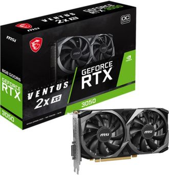 Відеокарта MSI GeForce RTX 3050 VENTUS 2X XS 8G OC (912-V809-4287) - фото 3 Відеокарта MSI GeForce RTX 3050 VENTUS 2X XS 8G OC (912-V809-4287) - фото 3