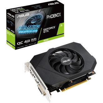 Відеокарта ASUS GeForce GTX1650 4096Mb PH OC D6 P (PH-GTX1650-O4GD6-P) - фото 1