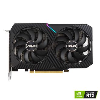 Відеокарта ASUS GeForce RTX 3050 8GB GDDR6 DUAL OC DUAL-RTX3050-O8G - фото 1 Відеокарта ASUS GeForce RTX 3050 8GB GDDR6 DUAL OC DUAL-RTX3050-O8G - фото 1