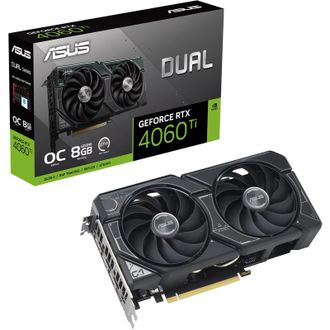 Відеокарта ASUS GeForce RTX4060Ti 8Gb DUAL OC BULK (DUAL-RTX4060TI-O8G-V2) - фото 1