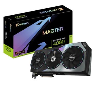 Відеокарта GIGABYTE GeForce RTX 4080 16GB GDDR6X AORUS M (GV-N4080AORUS M-16GD) - фото 1 Відеокарта GIGABYTE GeForce RTX 4080 16GB GDDR6X AORUS M (GV-N4080AORUS M-16GD) - фото 1