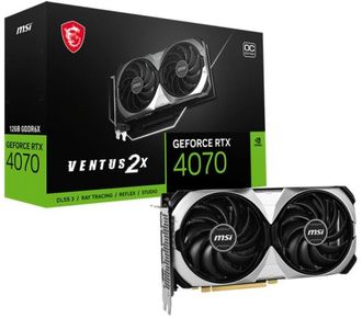 Відеокарта MSI GeForce RTX 4070 Ti VENTUS 2X 12G OC - фото 1