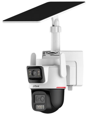 3+3MP автономная 4G поворотная WizColor Hybrid-zoom видеокамера с солнечной панелью Dahua DH-IPC-PTS2649C-3E3Z-4GB20 - фото 2