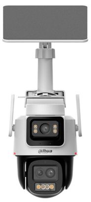 3+3MP автономная 4G поворотная WizColor Hybrid-zoom видеокамера с солнечной панелью Dahua DH-IPC-PTS2649C-3E3Z-4GB20 - фото 1