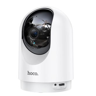 IP-камера відеоспостереження HOCO D1 indoor PTZ HD camera White - фото 1