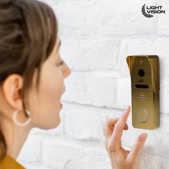 Відеопанель Light Vision RIO FHD Gold - фото 4 Відеопанель Light Vision RIO FHD Gold - фото 4