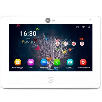 Відеодомофон NeoLight ALPHA IPW White - фото 1 Відеодомофон NeoLight ALPHA IPW White - фото 1