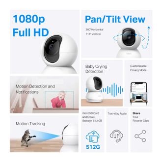 IP-відеокамера TP-Link TAPO-C200C - фото 2 IP-відеокамера TP-Link TAPO-C200C - фото 2
