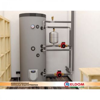 Водонагреватель Eldom Green Line 200(2) 3.0 kW 0.35+0.86 m² FV20060S2 3kw - фото 2 Водонагреватель Eldom Green Line 200(2) 3.0 kW 0.35+0.86 m² FV20060S2 3kw - фото 2