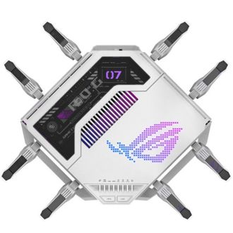 Бездротовий маршрутизатор Asus ROG Rapture GT-BE19000AI (90IG09S0-MO9A0V) - фото 4 Бездротовий маршрутизатор Asus ROG Rapture GT-BE19000AI (90IG09S0-MO9A0V) - фото 4
