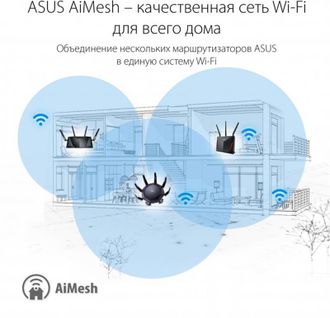 Бездротовий маршрутизатор Asus RT-AX89X AX6000 - фото 5 Бездротовий маршрутизатор Asus RT-AX89X AX6000 - фото 5