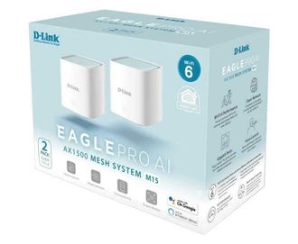 Mesh-система D-Link M15-2 Eagle Pro AI (2pack) UA UCRF - фото 5 Mesh-система D-Link M15-2 Eagle Pro AI (2pack) UA UCRF - фото 5