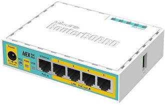 Маршрутизатор MikroTik RouterBOARD RB750UPr2 hEX PoE lite - фото 2 Маршрутизатор MikroTik RouterBOARD RB750UPr2 hEX PoE lite - фото 2