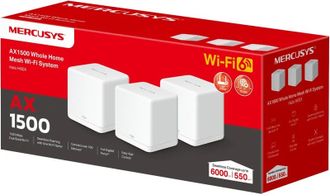 Mesh-система Mercusys Halo H60X (3-Pack) - фото 4 Mesh-система Mercusys Halo H60X (3-Pack) - фото 4