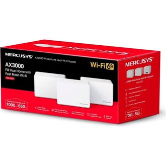 Mesh-система Mercusys Halo H80X (3-pack) - фото 5 Mesh-система Mercusys Halo H80X (3-pack) - фото 5