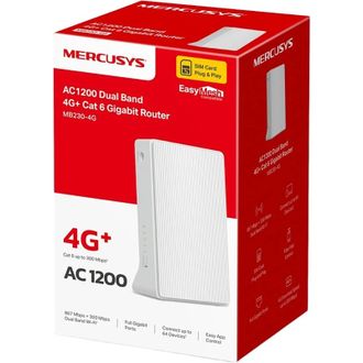 Бездротовий маршрутизатор Mercusys MB230-4G UA UCRF - фото 5 Бездротовий маршрутизатор Mercusys MB230-4G UA UCRF - фото 5