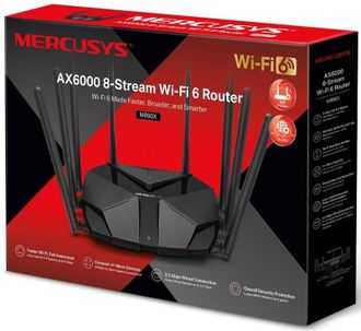 Беспроводной маршрутизатор Mercusys MR90X - фото 5 Беспроводной маршрутизатор Mercusys MR90X - фото 5