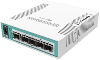 Комутатор локальної мережі (Switch) MikroTik CRS106-1C-5S - фото 1