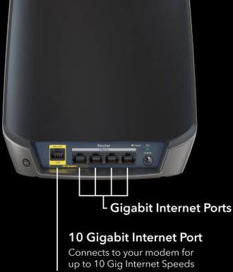 Mesh-система Netgear Orbi RBK862SB 2-pack (RBK862SB-100EUS) - фото 3