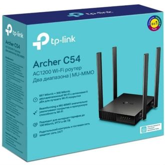 Бездротовий маршрутизатор TP-Link Archer C54 - фото 5 Бездротовий маршрутизатор TP-Link Archer C54 - фото 5