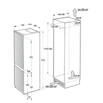 Встраиваемый холодильник Gorenje NRKI517E41 - фото 4 Встраиваемый холодильник Gorenje NRKI517E41 - фото 4