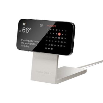 Бездротовий зарядний пристрій Native Union Rise 2-in-1 Qi2 Wireless Charger Sandstone (RS-2IN1-SAN) - фото 3 Бездротовий зарядний пристрій Native Union Rise 2-in-1 Qi2 Wireless Charger Sandstone (RS-2IN1-SAN) - фото 3