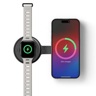 Бездротовий зарядний пристрій Native Union Voyage 2-in-1 Qi2 Wireless Charger Black (VOY-2IN1-WL-BLK) - фото 2 Бездротовий зарядний пристрій Native Union Voyage 2-in-1 Qi2 Wireless Charger Black (VOY-2IN1-WL-BLK) - фото 2