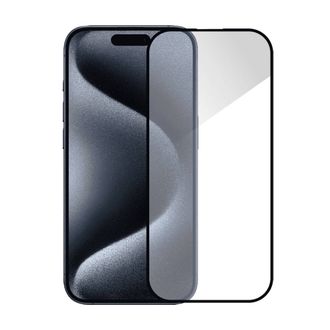Захисне скло Monblan для iPhone 15 Pro Max 2.5D Anti Static 0.26mm [Dust-Proof] (Black) - фото 2
