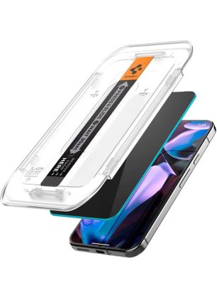 Захисне скло Spigen Glas.tR EZ Fit Pro HD Privacy для Apple iPhone 17 Pro Max/16 Pro Max (AGL10096) - фото 2 Захисне скло Spigen Glas.tR EZ Fit Pro HD Privacy для Apple iPhone 17 Pro Max/16 Pro Max (AGL10096) - фото 2
