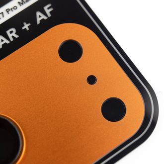 Защитное стекло на камеру Anank All-in-One Camera Guard Cosmic Orange for iPhone 17 Pro Max (6975593908023) - фото 4 Защитное стекло на камеру Anank All-in-One Camera Guard Cosmic Orange for iPhone 17 Pro Max (6975593908023) - фото 4