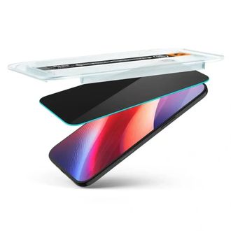 Защитное стекло Spigen для iPhone 17 Air - Privacy, EZ FIT PRO, GLAS.tR (1 шт), Антишпион (AGL09871) - фото 2 Защитное стекло Spigen для iPhone 17 Air - Privacy, EZ FIT PRO, GLAS.tR (1 шт), Антишпион (AGL09871) - фото 2
