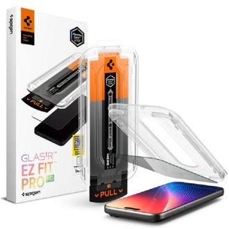 Захисне скло Spigen Glas.tR EZ Fit Pro HD Privacy для Apple iPhone 17 Pro/17/16 Pro (AGL10098) - фото 1 Захисне скло Spigen Glas.tR EZ Fit Pro HD Privacy для Apple iPhone 17 Pro/17/16 Pro (AGL10098) - фото 1