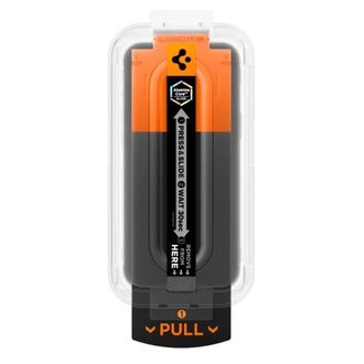 Захисне скло Spigen Glas.tR EZ Fit Pro HD Privacy для Apple iPhone 17 Pro/17/16 Pro (AGL10098) - фото 3 Захисне скло Spigen Glas.tR EZ Fit Pro HD Privacy для Apple iPhone 17 Pro/17/16 Pro (AGL10098) - фото 3