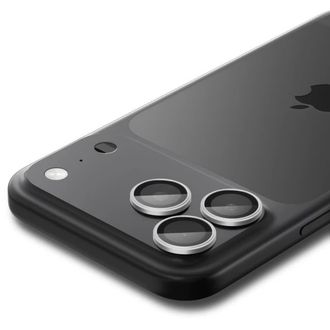 Захисне скло для камери Spigen iPhone 17 Max/ 17 Pro/ 16 Max/ 16 Pro EZFit Optik Pro (2шт) Silver (AGL10124) - фото 3