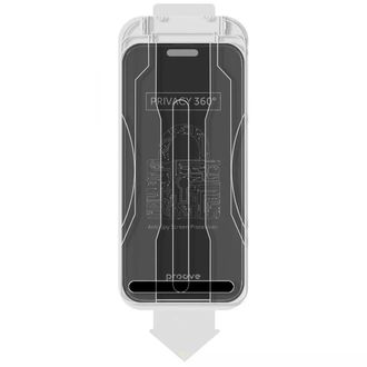 Захисне скло Proove Privacy 360 Installation Box iPhone 16 Pro/17 (black) - фото 2