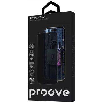 Защитное стекло Proove Privacy 360 Installation Box iPhone 16 Pro Max (black) (PG360I16PM01) - фото 3