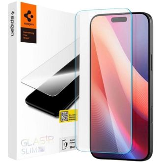 Скло Spigen для iPhone 16 Plus/15 Plus, Glas, tR SLIM HD (AGL06890) - фото 1
