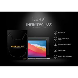 Захисне скло iLera Frosted Glass screen protector for MacBook Pro 13.3/ Air 13.3 (iLFrGLMC1) - фото 2 Захисне скло iLera Frosted Glass screen protector for MacBook Pro 13.3/ Air 13.3 (iLFrGLMC1) - фото 2